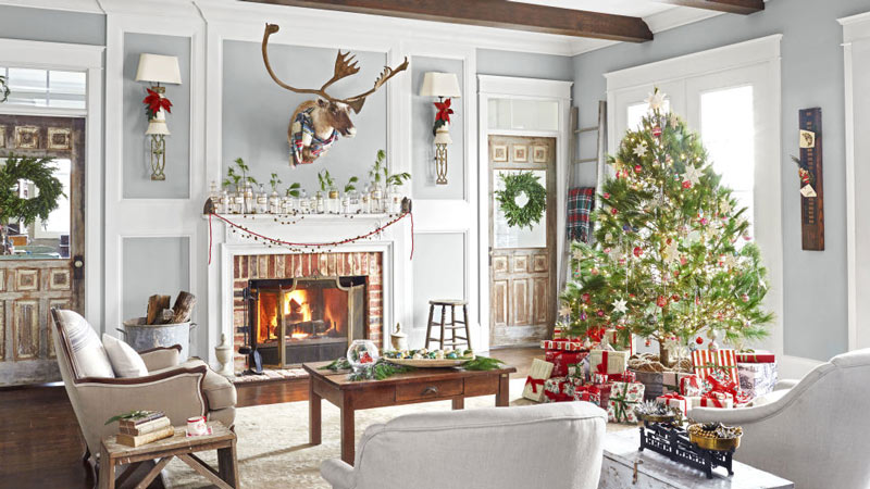 Trang trí nhà cửa mùa Noel cùng thang nhôm ghế Hakachi | Vạn Nam
